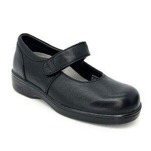 New Apex Mary Jane Ambulatory Shoe Black Leather Women’s Size 6 Wide B6000W